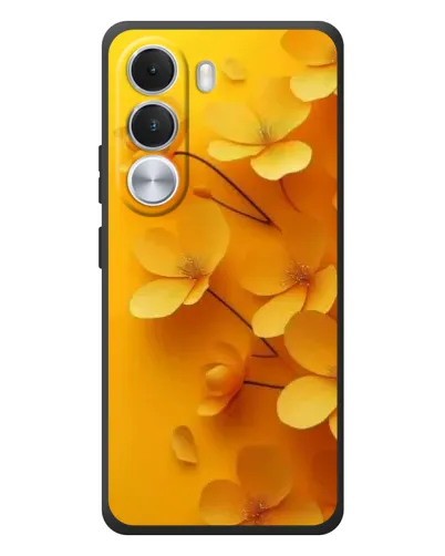Чехол для Realme C100i с картинкой «Золотые лепестки» Чехол для Realme C100i с картинкой «Золотые лепестки»
