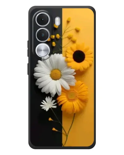 Чехол для Realme C100i с картинкой «Подсолнух и ромашка» Чехол для Realme C100i с картинкой «Подсолнух и ромашка»