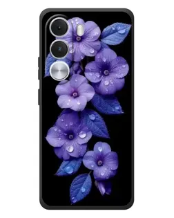 Чехол для Realme C100i с картинкой «Фиолетовые цветы с росою» Чехол для Realme C100i с картинкой «Фиолетовые цветы с росою»