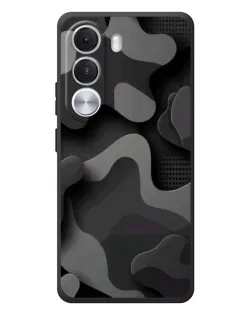 Чехол для Realme C100i с картинкой «Темный абстрактный камуфляж» Чехол для Realme C100i с картинкой «Темный абстрактный камуфляж»