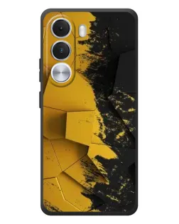 Чехол для Realme C100i с картинкой «Золотые осколки геометрии» Чехол для Realme C100i с картинкой «Золотые осколки геометрии»