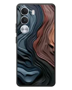 Чехол для Realme C100i с картинкой «Цветные волны каньона» Чехол для Realme C100i с картинкой «Цветные волны каньона»