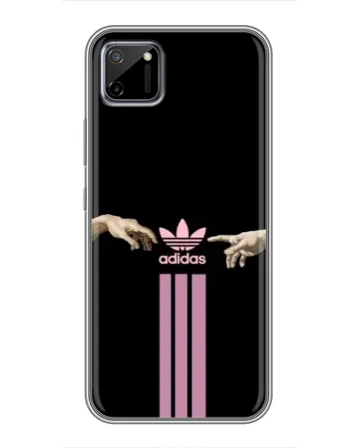 Чехол для Realme C11 с картинкой «Adidas Hands»