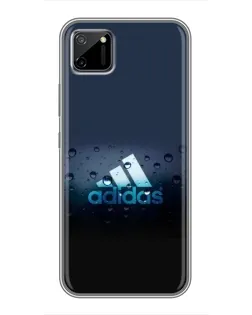 Чехол для Realme C11 с картинкой «Adidas Water Drops»