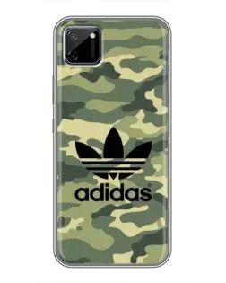 Чехол для Realme C11 с картинкой «Милитари стиль Adidas»