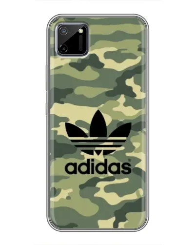 Чехол для Realme C11 с картинкой «Милитари стиль Adidas»