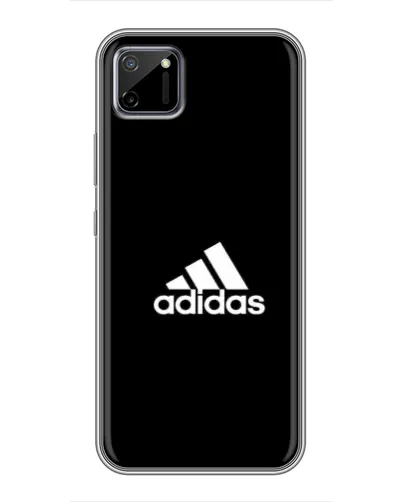 Чехол для Realme C11 с картинкой «Черная классика Adidas»