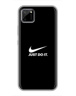 Чехол для Realme C11 с картинкой «Минимализм от Nike»