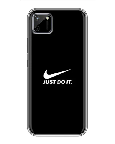 Чехол для Realme C11 с картинкой «Минимализм от Nike»