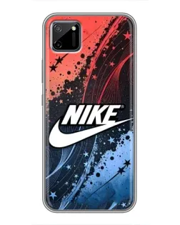 Чехол для Realme C11 с картинкой «Градиентный принт Найк»