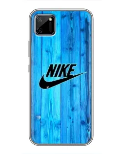 Чехол для Realme C11 с картинкой «Голубое дерево Nike»