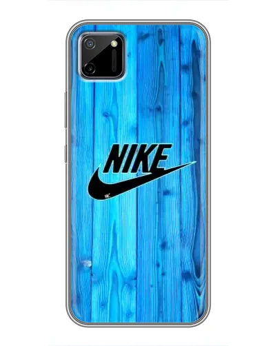 Чехол для Realme C11 с картинкой «Голубое дерево Nike»