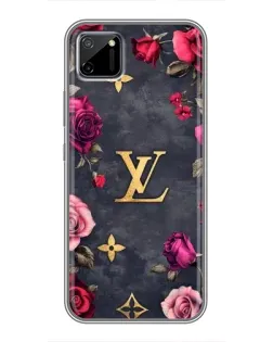 Чехол для Realme C11 с картинкой «Цветочный Louis Vuitton»