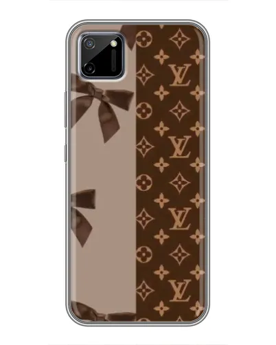 Чехол для Realme C11 с картинкой «Louis Vuitton — банты»