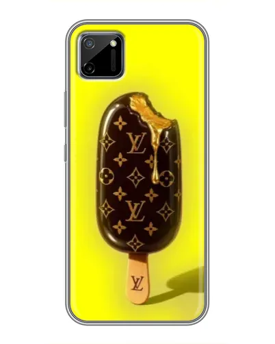 Чехол для Realme C11 с картинкой «Мороженое от LV»
