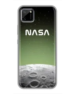 Чехол для Realme C11 с картинкой «NASA — лунный градиент»