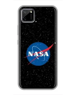 Чехол для Realme C11 с картинкой «NASA — звездное небо»