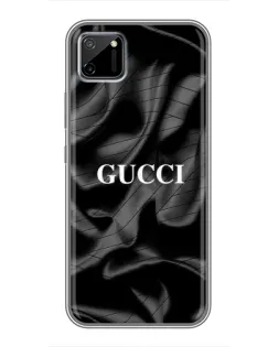 Чехол для Realme C11 с картинкой «Gucci — шелковые волны»