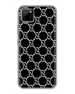 Чехол для Realme C11 с картинкой «Gucci — сетчатый паттерн»
