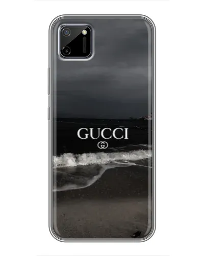 Чехол для Realme C11 с картинкой «Gucci — морской прибой»