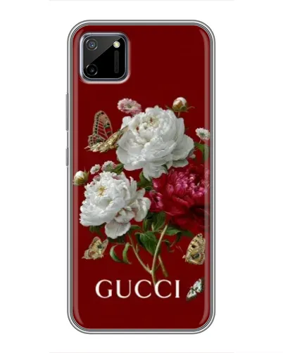 Чехол для Realme C11 с картинкой «Gucci —  сад»