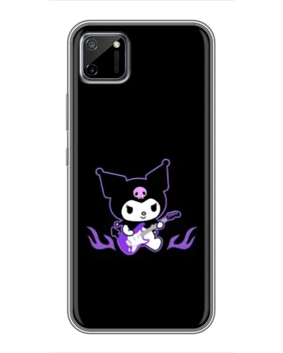 Чехол для Realme C11 с картинкой «Электрическая Kuromi»