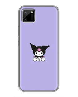 Чехол для Realme C11 с картинкой «Kuromi — фиолетовый минимализм» Чехол для Realme C11 с картинкой «Kuromi — фиолетовый минимализм»
