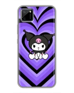 Чехол для Realme C11 с картинкой «Kuromi и фиолетовые сердца» Чехол для Realme C11 с картинкой «Kuromi и фиолетовые сердца»