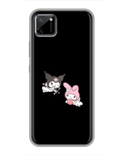 Чехол для Realme C11 с картинкой «My Melody и Kuromi»