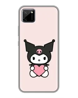 Чехол для Realme C11 с картинкой «Kuromi и сердце» Чехол для Realme C11 с картинкой «Kuromi и сердце»