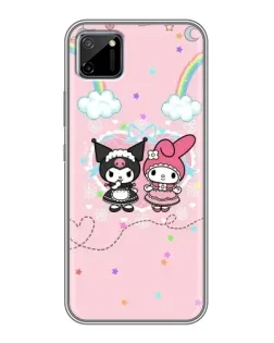 Чехол для Realme C11 с картинкой «My Melody и Kuromi» Чехол для Realme C11 с картинкой «My Melody и Kuromi»