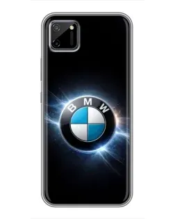 Чехол для Realme C11 с картинкой «BMW — неоновое сияние» Чехол для Realme C11 с картинкой «BMW — неоновое сияние»
