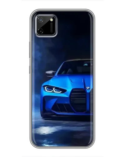 Чехол для Realme C11 с картинкой «Голубая BMW M4» Чехол для Realme C11 с картинкой «Голубая BMW M4»