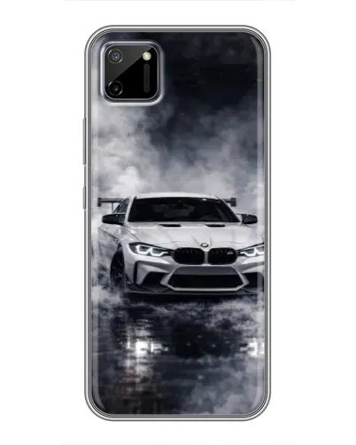 Чехол для Realme C11 с картинкой «BMW сквозь туман» Чехол для Realme C11 с картинкой «BMW сквозь туман»