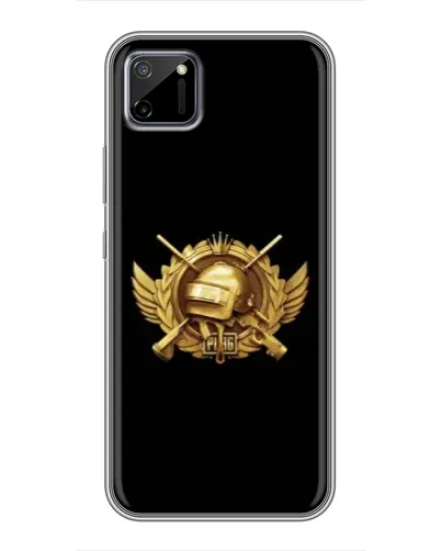 Чехол для Realme C11 с картинкой «PUBG — оранжевый градиент»