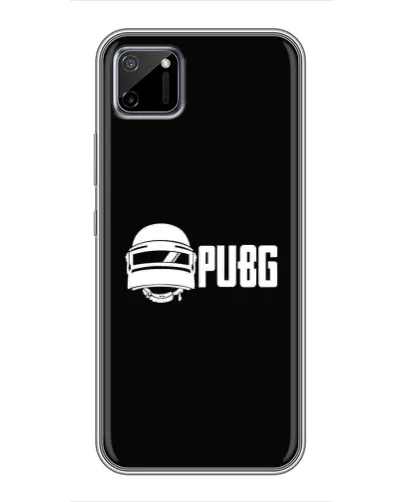 Чехол для Realme C11 с картинкой «PUBG — классический лого»