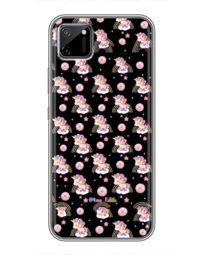 Чехол для Realme C11 с картинкой «Magic Unicorn паттерн»