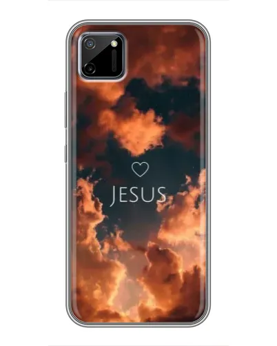 Чехол для Realme C11 с картинкой «Сияние Имени Jesus»