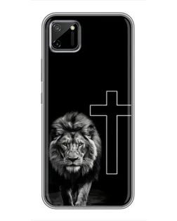 Чехол для Realme C11 с картинкой «Лев и Крест» Чехол для Realme C11 с картинкой «Лев и Крест»