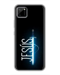 Чехол для Realme C11 с картинкой «Меч Духа Jesus»