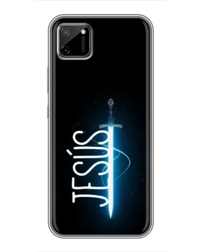 Чехол для Realme C11 с картинкой «Меч Духа Jesus»