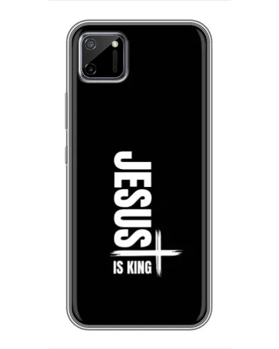 Чехол для Realme C11 с картинкой «Вертикаль веры Jesus»