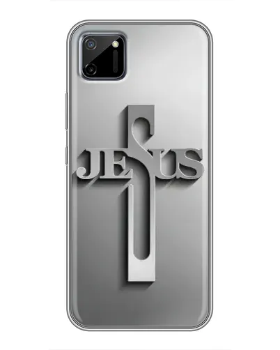 Чехол для Realme C11 с картинкой «Металлический крест Jesus» Чехол для Realme C11 с картинкой «Металлический крест Jesus»