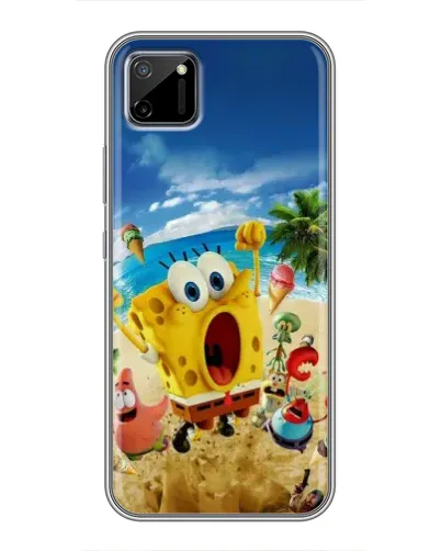Чехол для Realme C11 с картинкой «Развлечения на пляже»