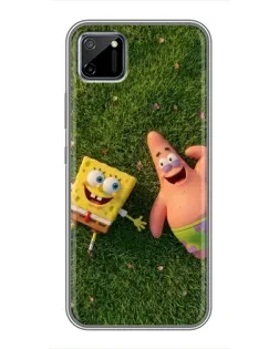 Чехол для Realme C11 с картинкой «Друзья на лужайке» Чехол для Realme C11 с картинкой «Друзья на лужайке»