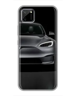 Чехол для Realme C11 с картинкой «Tesla Model S Look» Чехол для Realme C11 с картинкой «Tesla Model S Look»