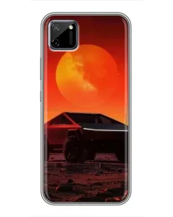 Чехол для Realme C11 с картинкой «Cybertruck на Марсе» Чехол для Realme C11 с картинкой «Cybertruck на Марсе»