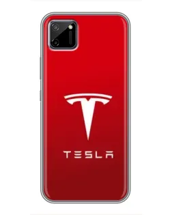 Чехол для Realme C11 с картинкой «Tesla Red Classic» Чехол для Realme C11 с картинкой «Tesla Red Classic»