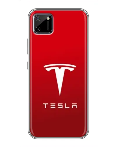 Чехол для Realme C11 с картинкой «Tesla Red Classic»