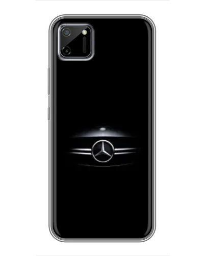 Чехол для Realme C11 с картинкой «Mercedes — абстрактные линии»